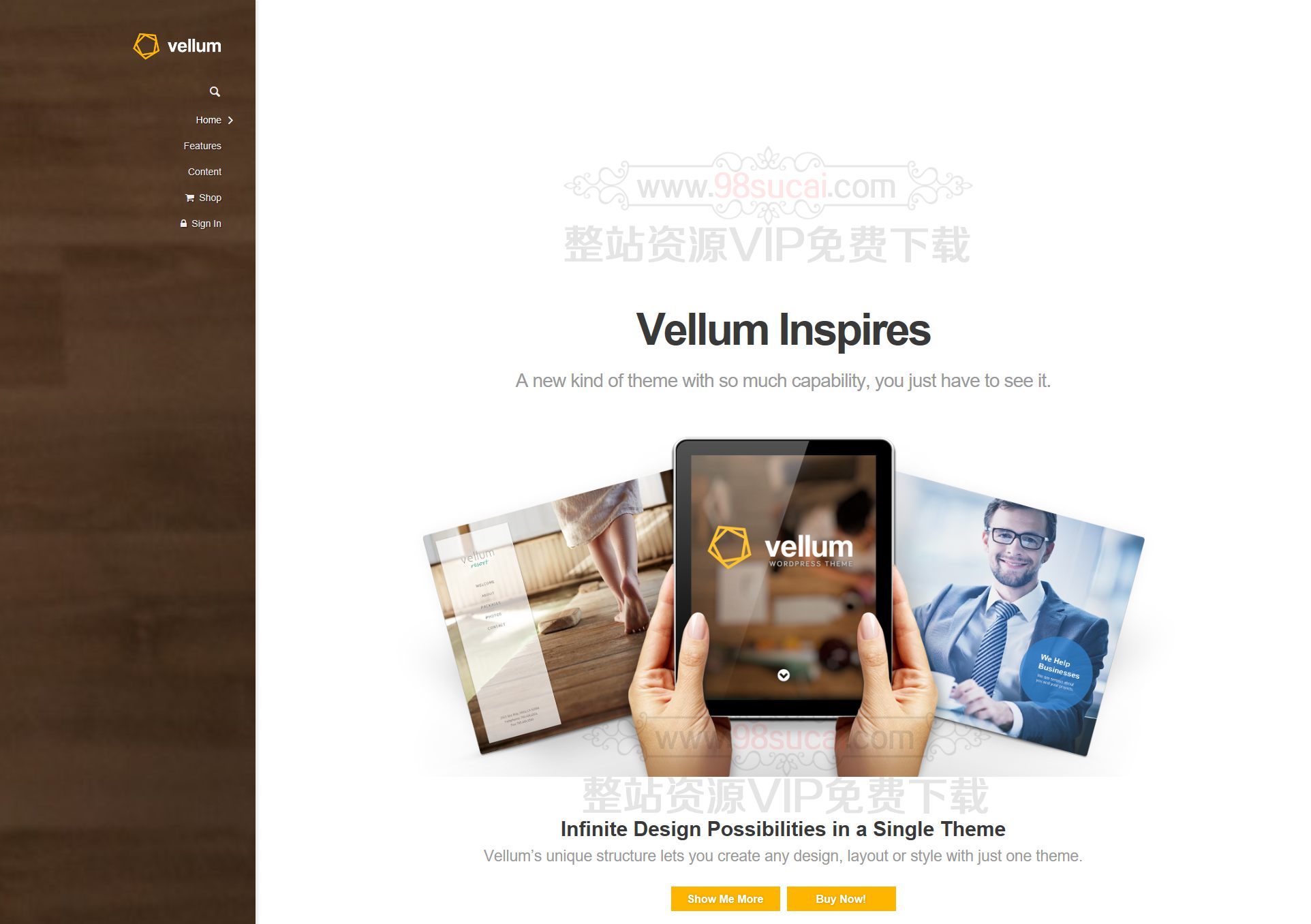 5f8d01502dc88.jpg 已测HTML5酷炫Vellum响应式WordPress企业主题