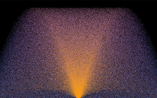 Canvas 2D画布绘制的webgl喷泉粒子发射动画特效 Canvas 2D画布绘制的webgl喷泉粒子发射动画特效