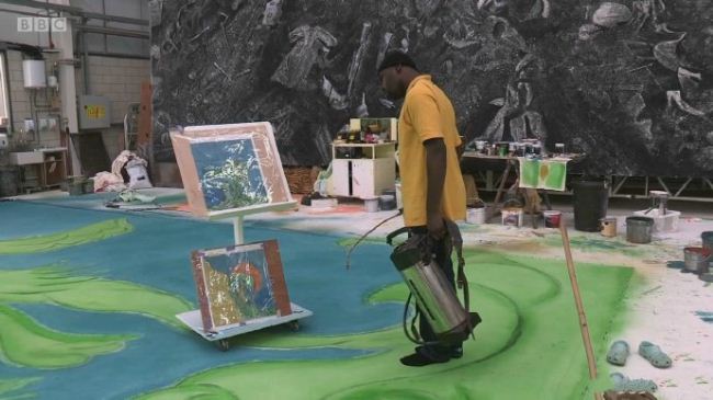 克里斯·奥菲利:笼中鸟之歌 Chris Ofili The Caged Bird's Song