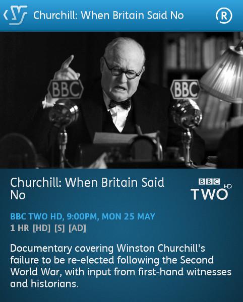 丘吉尔:当不列颠说不 Churchill: When Britain Said No