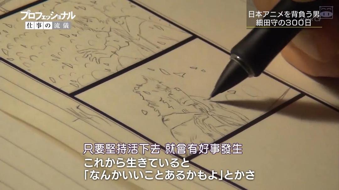 职业人的作风 动画导演细田守 プロフェッショナル 仕事の流儀「希望を灯す、魂の映画~アニメーション映画監督・細田守~」