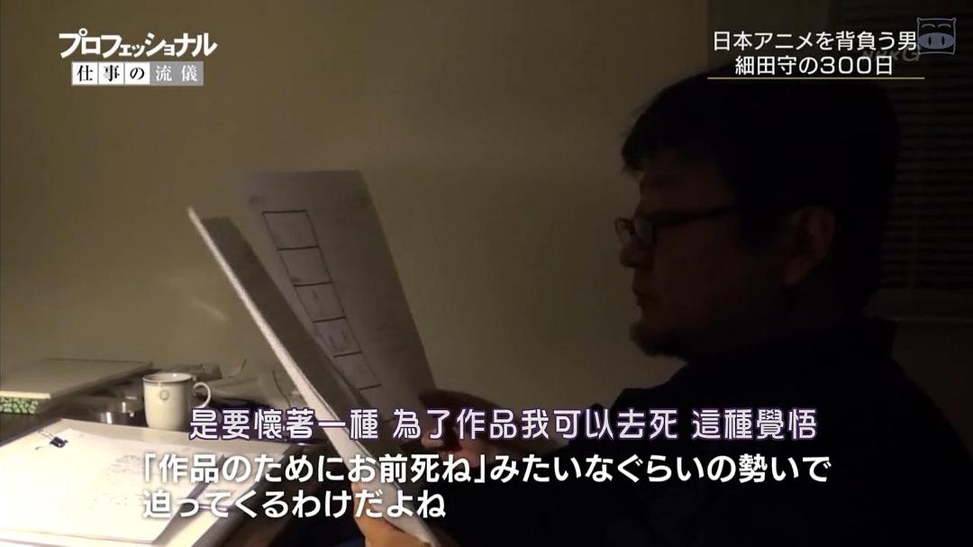 职业人的作风 动画导演细田守 プロフェッショナル 仕事の流儀「希望を灯す、魂の映画~アニメーション映画監督・細田守~」