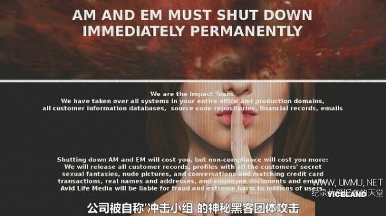 网络战 攻击偷情网站 Cyberwar: Ashley Madison Hack