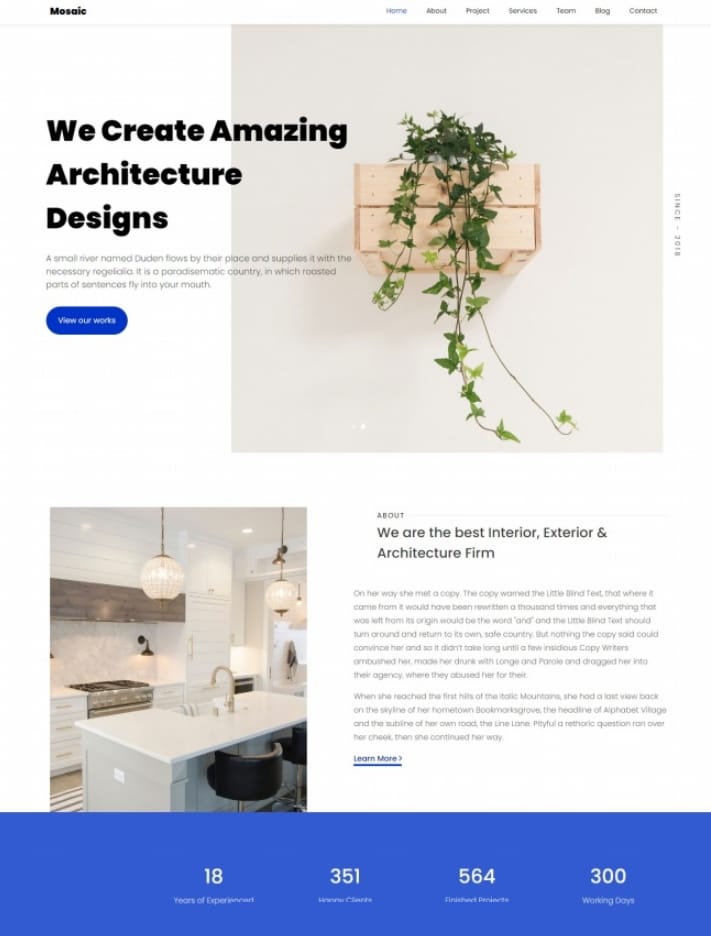 响应式时尚简约家居设计网站模板插图 响应式时尚简约家居设计网站模板