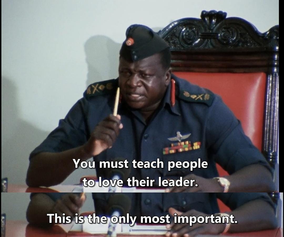 阿敏将军 Général Idi Amin Dada: Autoportrait插图2 阿敏将军 Général Idi Amin Dada: Autoportrait