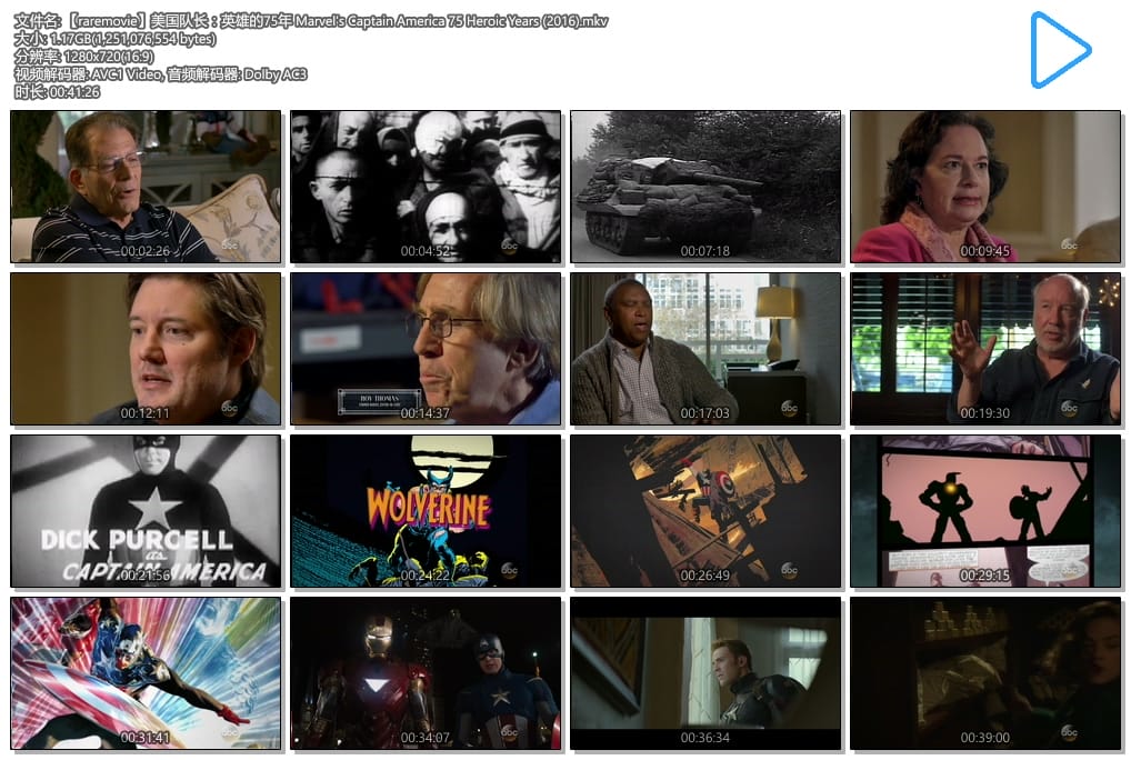 美国队长:75周年英雄史 Marvel’s Captain America: 75 Heroic Years插图1 美国队长:75周年英雄史 Marvel’s Captain America: 75 Heroic Years