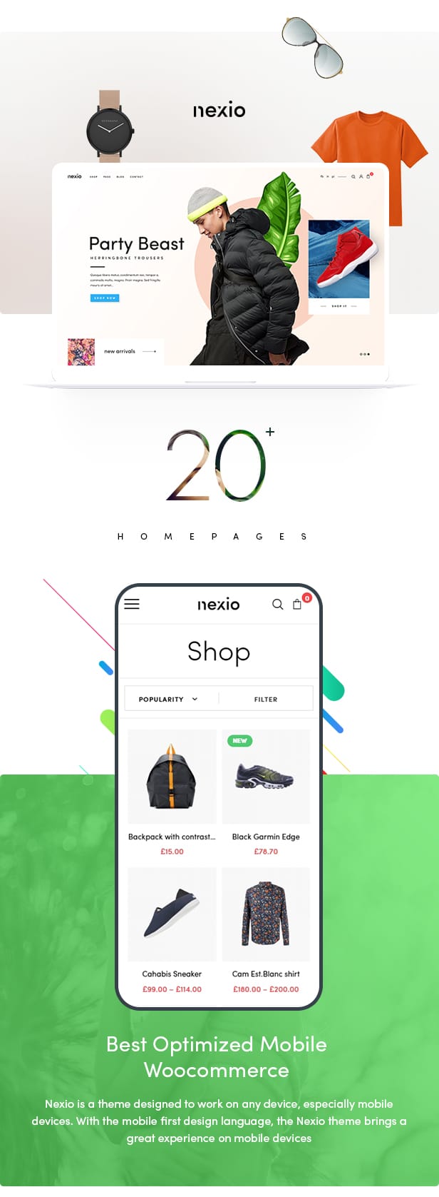 WordPress主题Nexio v1.0.7 时尚服装WooCommerce商店主题插图1 WordPress主题Nexio v1.0.7 时尚服装WooCommerce商店主题