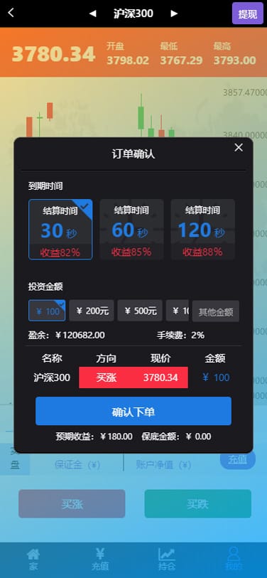 【跳动K线微盘系统】2020-04全新重构UI版微盘学习盘超完整源码服务器打包版插图(2) 【跳动K线微盘系统】2020-04全新重构UI版微盘学习盘超完整源码服务器打包版