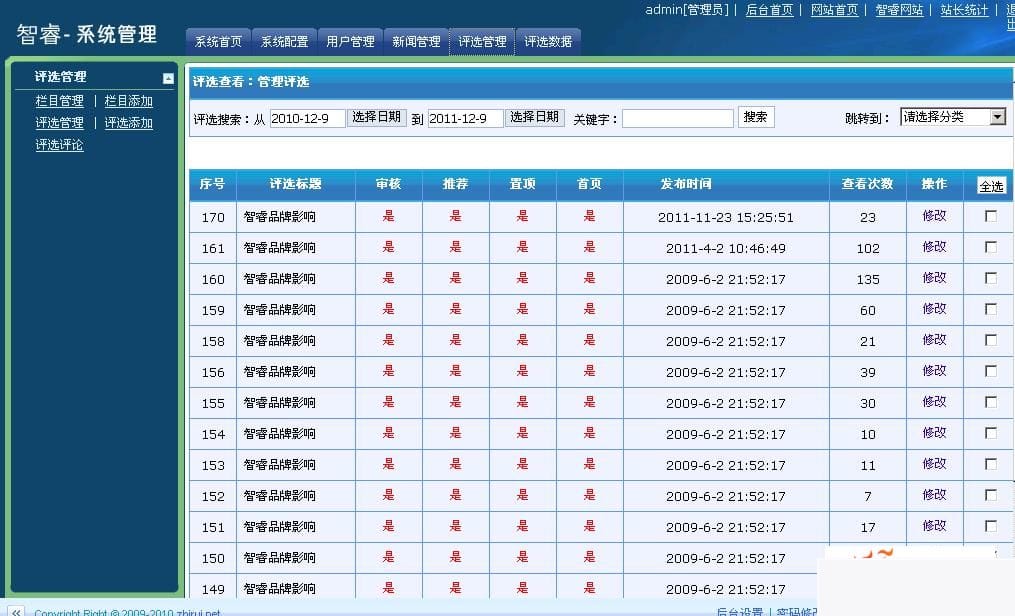 智睿网络投票评选管理系统 v10.8.7插图3 智睿网络投票评选管理系统 v10.8.7