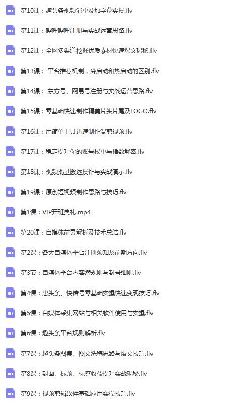 教你玩转自媒体赚钱,月入数万,价值2280插图 教你玩转自媒体赚钱,月入数万,价值2280