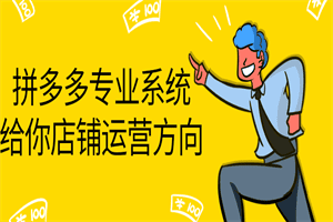 1669111559505720.png 拼多多专业系统给你店铺运营方向