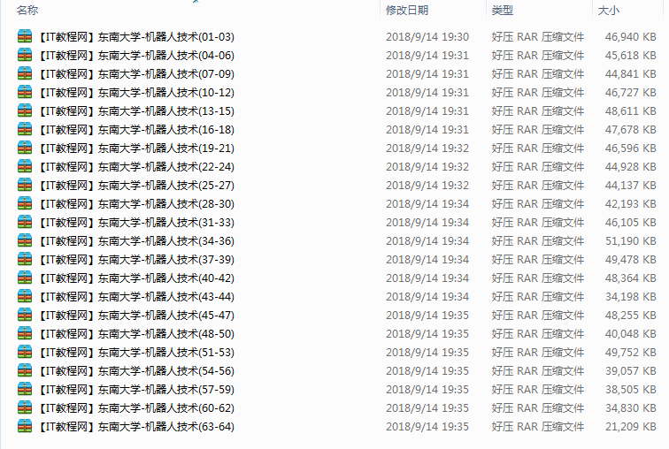 东南大学机器人技术教学视频(64集)_人工智能教程插图 东南大学机器人技术教学视频(64集)_人工智能教程