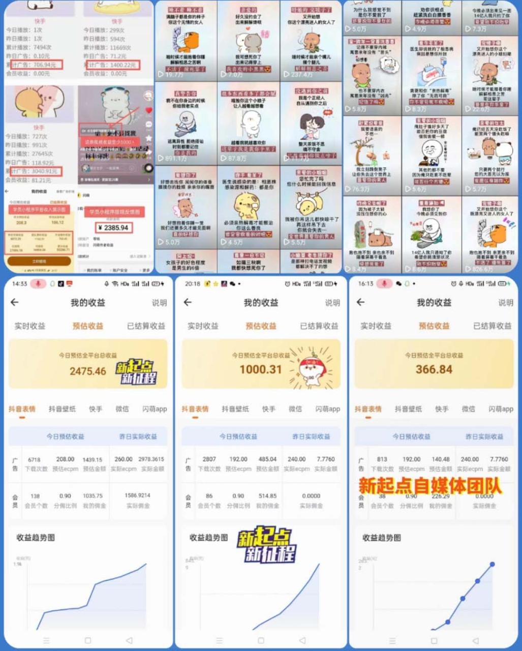 动态背景表情包取图小程序,1万播放量收益10~15元,一条大热门赚几千上万插图1 动态背景表情包取图小程序,1万播放量收益10~15元,一条大热门赚几千上万