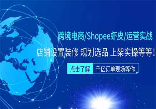 跨境电商/Shopee虾皮/运营实战训练营:店铺设置装修 规划选品 上架实操等等插图 跨境电商/Shopee虾皮/运营实战训练营:店铺设置装修 规划选品 上架实操等等