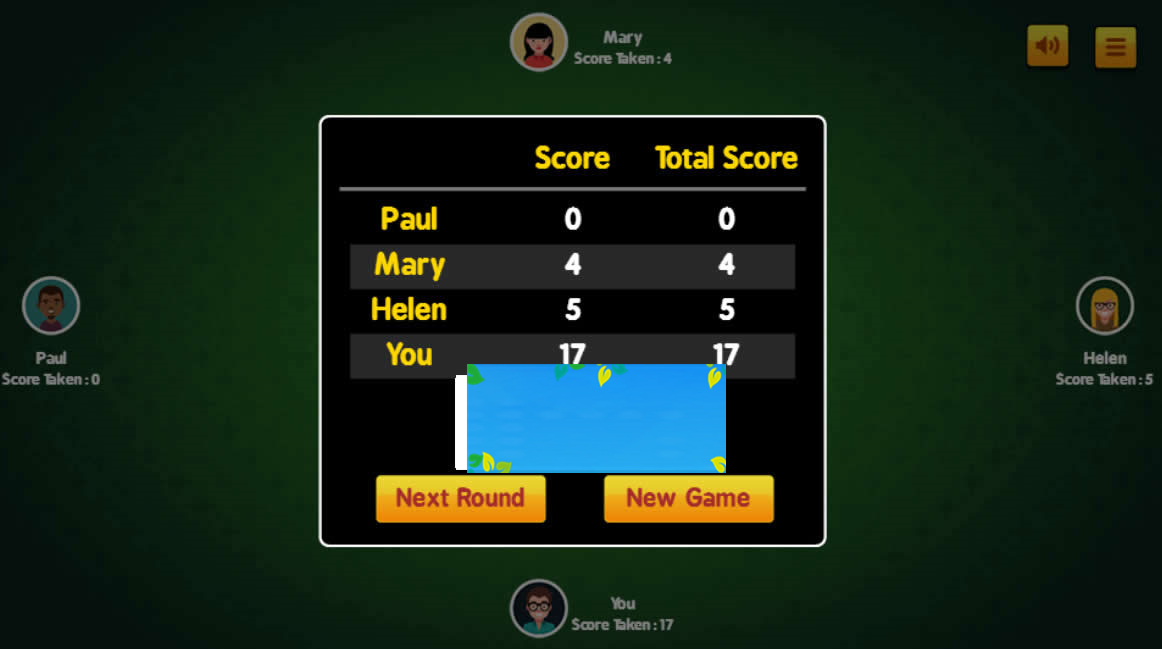 HTML5红心扑克牌游戏源码下载