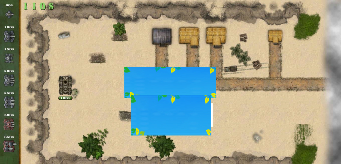 HTML5坦克防御战游戏源码下载_源码下载-ss