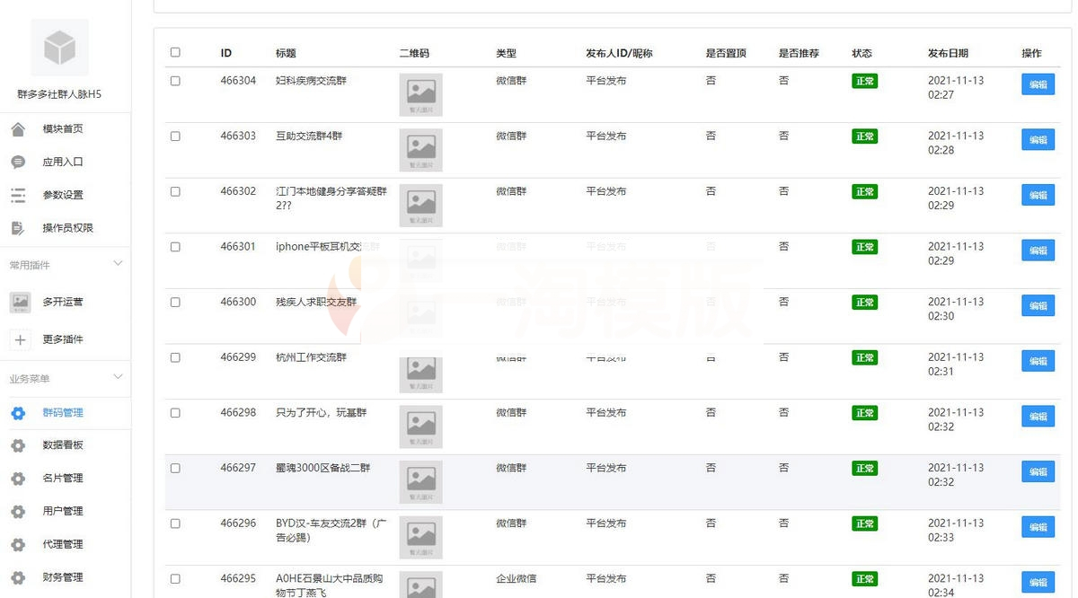 修复版社区进群源码完整无错版源码下载