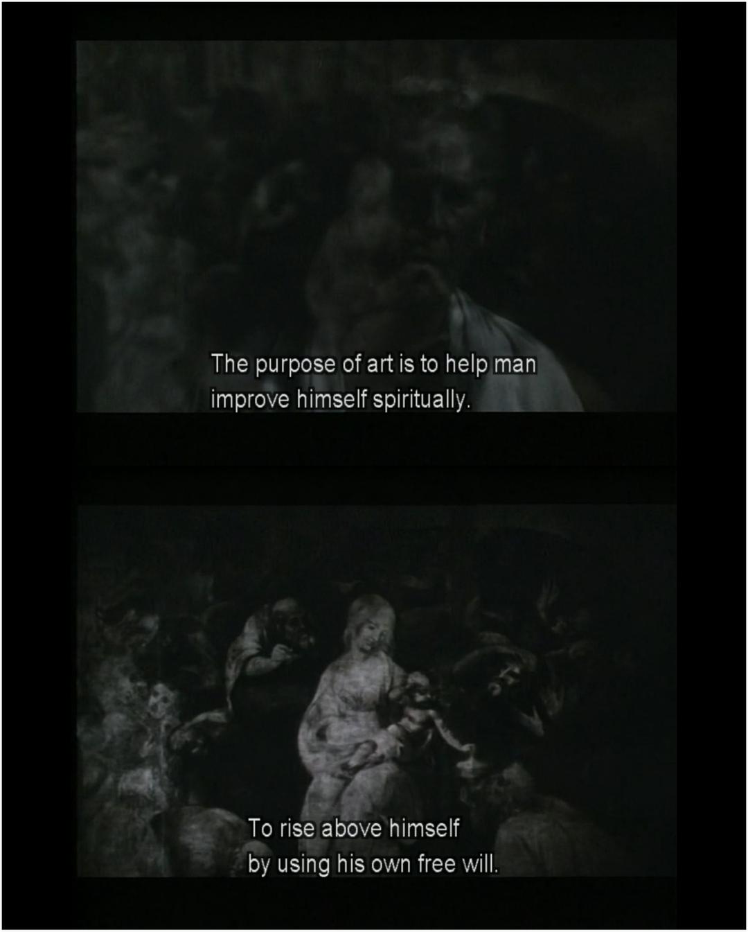 场面调度：安德烈·塔可夫斯基 Regi Andrej Tarkovskij