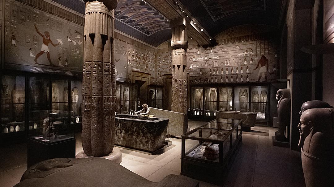 殿堂内望 Das große Museum