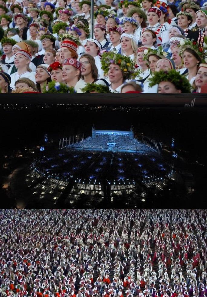 歌声舞影自由魂：拉脱维亚百年故事 ラトビア100年物語：歌と踊りでつないだ誇り