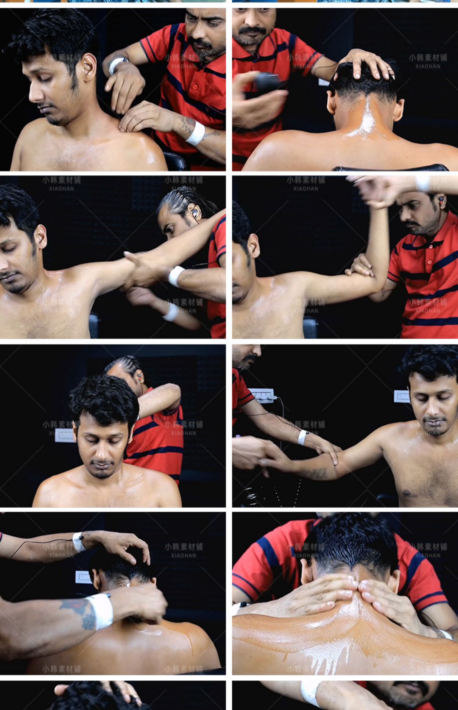 印度街头夺命理发师暴躁理发师1-3季自媒体快手抖音视频剪辑素材