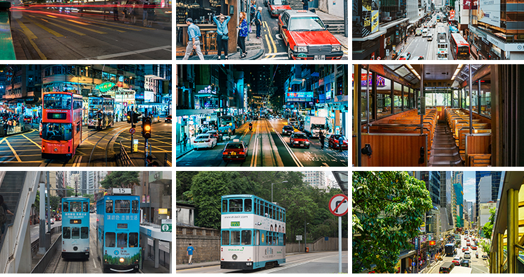 香港街道街头街景建筑夜景实拍城市风光海报设计高清JPG图片素材