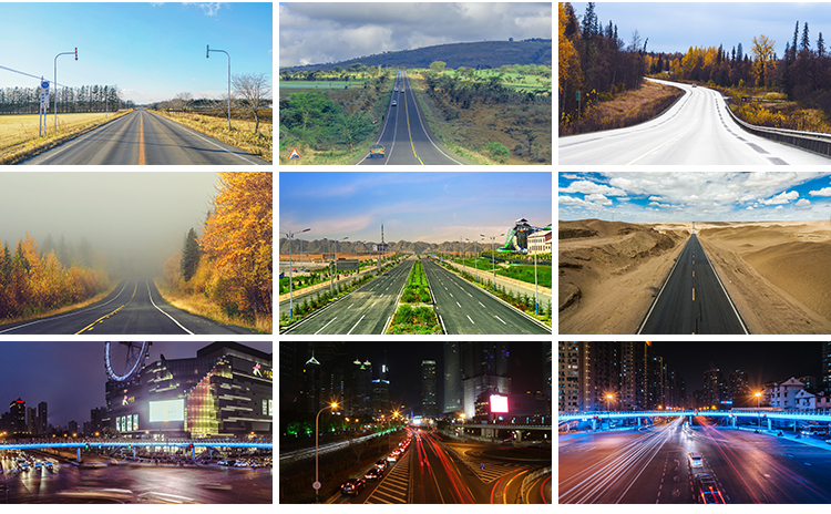 公路道路马路柏油高速公路路面城市夜景街景JPG抖音图片设计素材