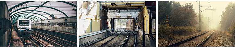 铁路轨道火车老式列车路线风景货运车厢场景交通工具图片设计素材