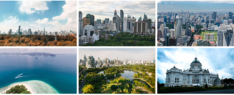 泰国风光东南亚曼谷清迈寺庙人文旅游风景城市建筑景观图片照素材