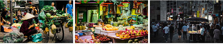 夜市地摊人间烟火气百姓市井生活百态人物日常摆摊贩小吃图片素材