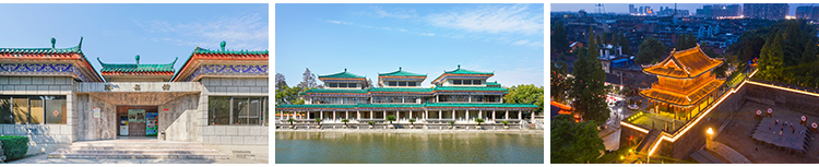 湖北荆州古城墙风光博物馆长江大桥旅游景点高清摄影JPG图片素材