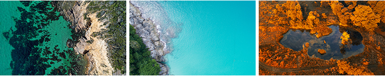 鸟瞰俯视大海美景风景无人机视角摄影图照片设计JPG高清图片素材