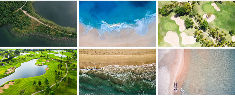 鸟瞰俯视大海美景风景无人机视角摄影图照片设计JPG高清图片素材