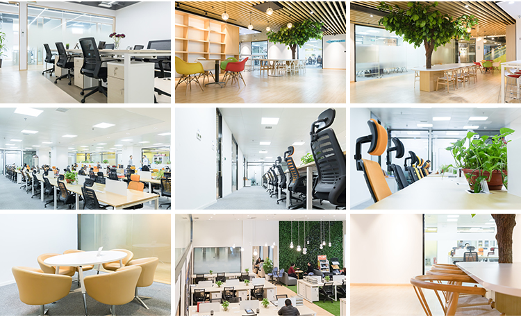 公司企业形象装修场景环境时尚现代商务办公室摄影照高清图片素材