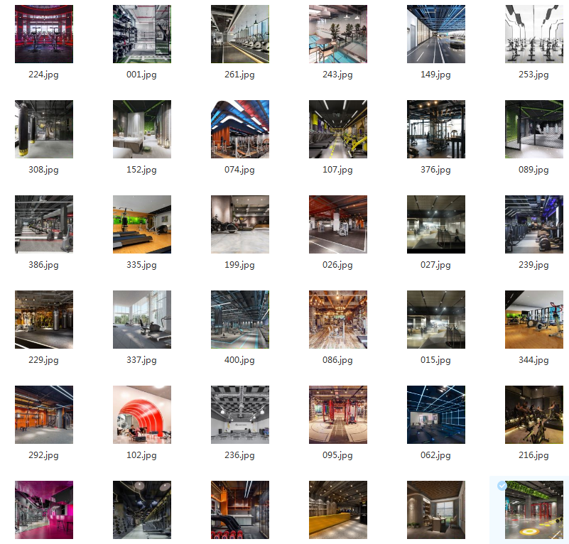 健身房运动抖音虚拟直播间绿幕直播背景素材高清背景图片短视频