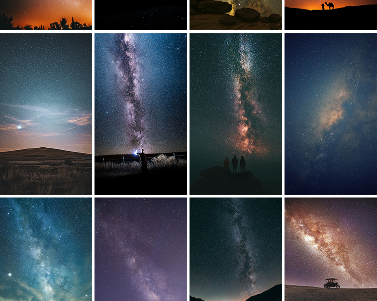 宇宙星云星系星河星空科幻太空银河系夜空粒子摄影JPG图片照素材