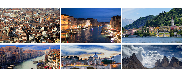 意大利地标城市建筑风光景观罗马威尼斯水城旅游风景照片图片素材