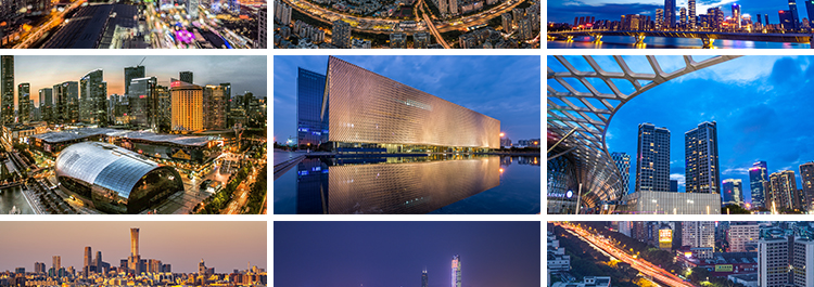 广东深圳城市建筑夜景街道旅游风景摄影照片高清JPG图片设计素材