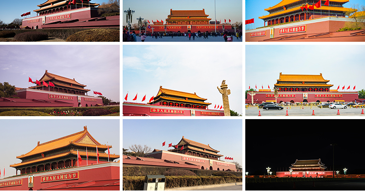 北京天安门国庆城市建筑实拍摄影风光图照片海报设计高清图片素材