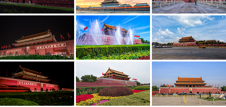 北京天安门国庆城市建筑实拍摄影风光图照片海报设计高清图片素材
