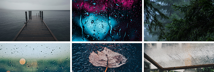 下雨天城市雨夜街景夜晚孤独情感窗户外玻璃雨滴唯美雨后图片素材