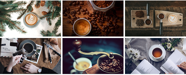 喝咖啡饮品办公场景咖啡豆冲咖啡拉花倒咖啡JPG照片图片设计素材