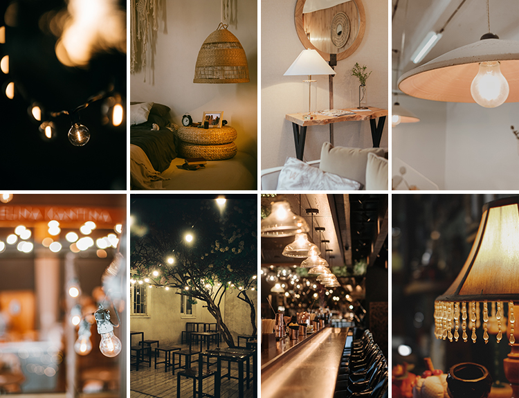 电灯泡玻璃灯光发光梦幻温馨唯美灯笼灯具路灯台灯孔明灯图片素材