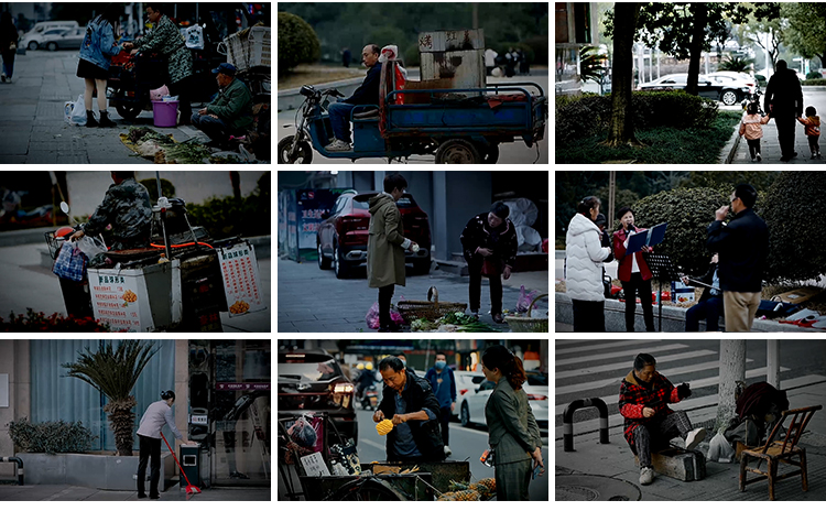 街头日常生活百态人文百姓现代市井人物夜景抖音自媒体短视频素材