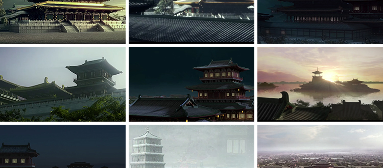 古代建筑汉唐战国春秋宫殿金銮王朝皇帝上朝封建筑宫廷短视频素材