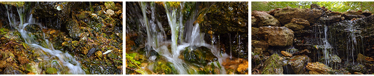 4K山水河流瀑布风景湖泊水流小溪山涧岩石头峡谷实拍剪辑视频素材