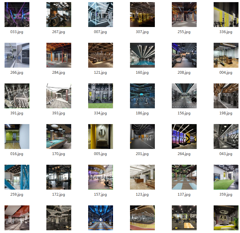 健身房运动抖音虚拟直播间绿幕直播背景素材高清背景图片短视频