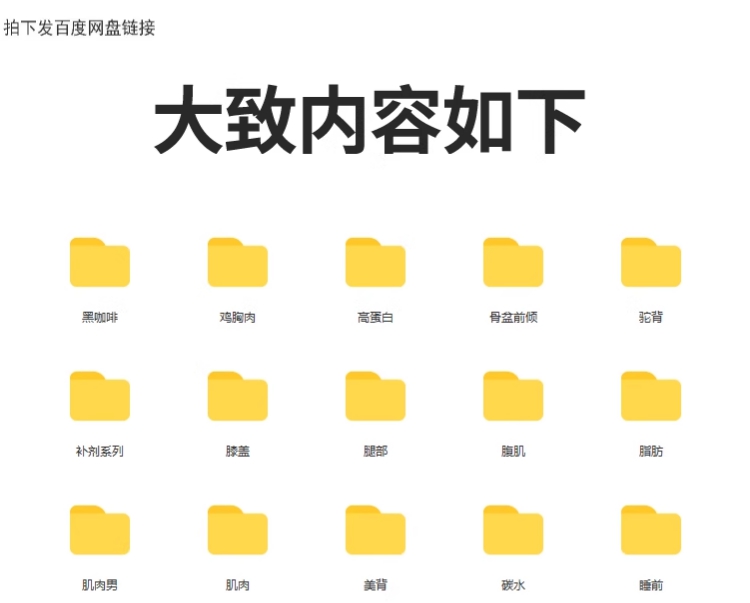 健身塑形减肥类优质抖音短视频剪辑素材参考文案脚本剧本