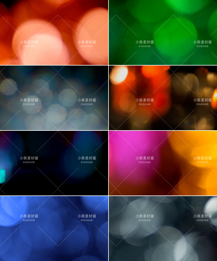 高清唯美梦幻多彩光点镜头光晕光斑舞蹈舞台背景特效合成视频素材