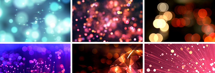 唯美梦幻柔和镜头光晕光斑炫光五彩斑斓舞台背景特效合成视频素材